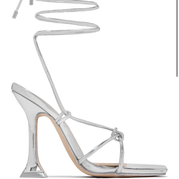 VIP BABES- SILVER (NEVER WORN) - Picture 2 of 3